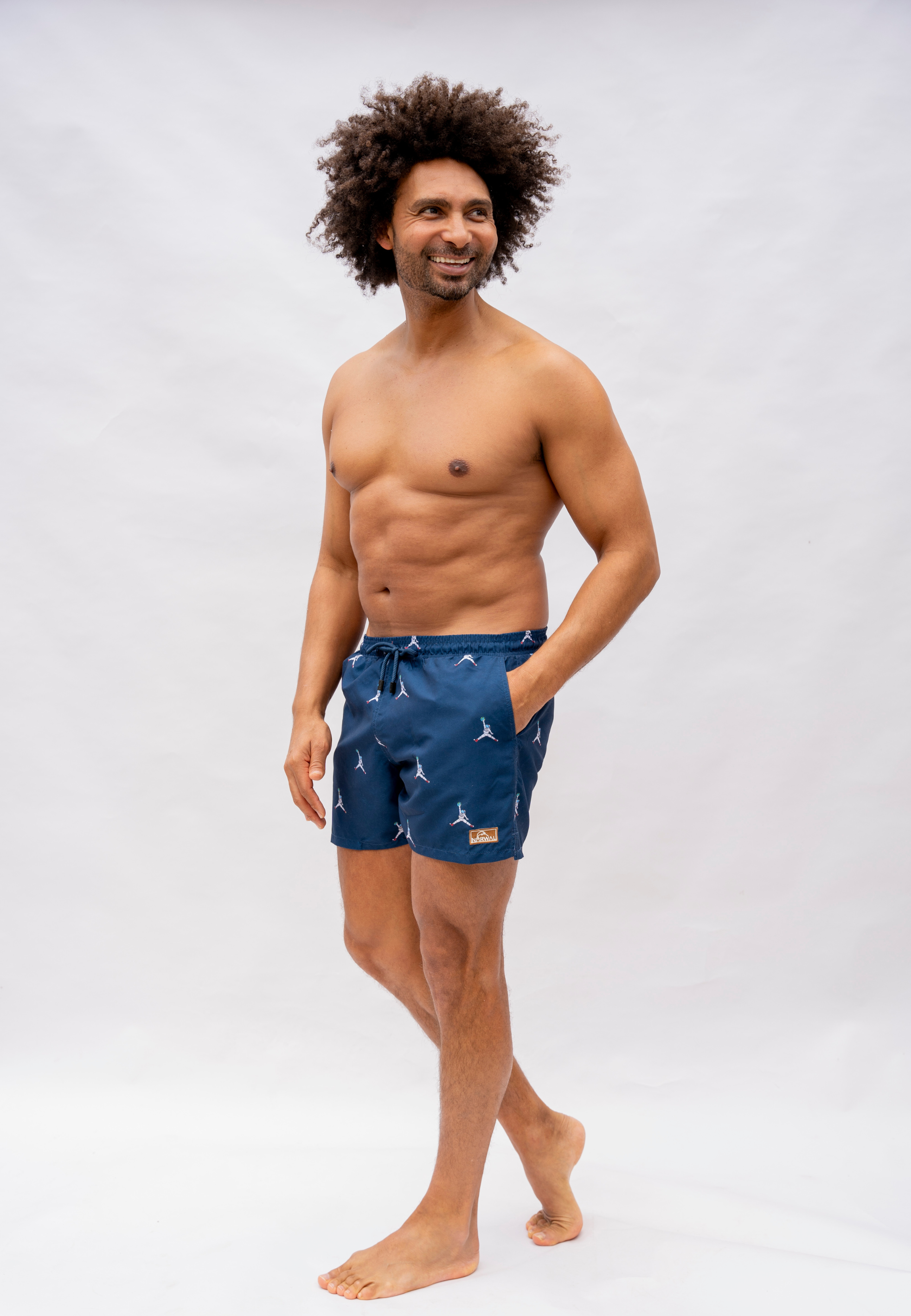 Spaceman Father & Son Swim Trunks Bundle